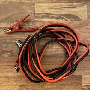 Heavy-Duty Red and Black Energizer cables